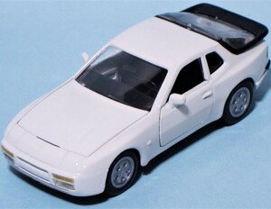 NZG MODELE 1/43 ポルシェ 944 ターボ 1985 ホワイト 白 各部開閉 ドイツ製 ダイキャストモデル 当時物 ドイツ製 ケース保護箱付き