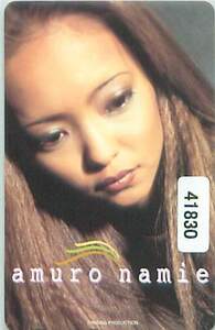 41830* Amuro Namie телефонная карточка *