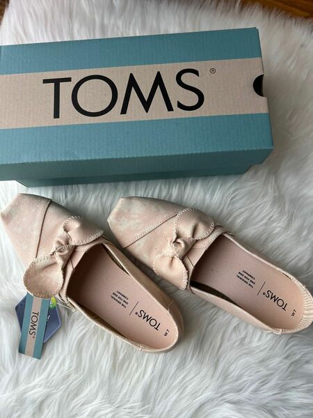 【TOMS】 ナチュラル マルチ サン フェード キャンバス ボウ ウィメンズ アルパルガータ 3.0