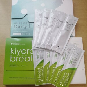 デイリーワン daily1 キヨラブレス kiyora breath マウスウォッシュ トゥースウォッシュ 口臭予防 ホワイトニング 薬用洗口液 お試し 10本