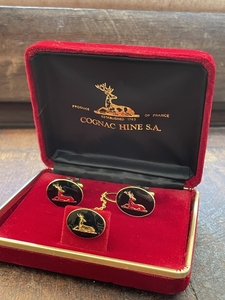 COGNAC HINE S.A. コニャック カフス タイタック 3点セット メンズ アクセサリー 男性 ワイシャツ 飾り ワンポイント コレクション Aa347