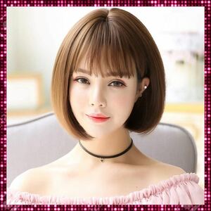  wig cosplay Short stylish lovely wig Short Bob 