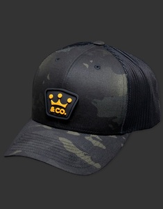 2023 Scotty Cameron - Crown & Co. - Multicam Retro Mesh Snapback Trucker - Black スコッティ キャメロン カモ柄 キャップ 帽子 新品