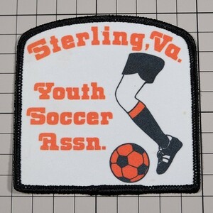 AP36 スターリング ユース サッカー 協会 ビンテージ ワッペン パッチ Sterling, Va. Youth Soccer Assn.