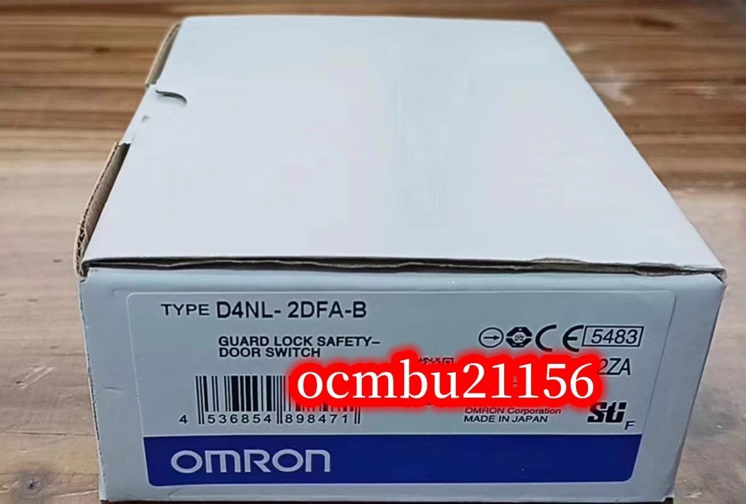 新品☆ OMRON オムロン D4NL-4AFA-BS 小形電磁ロック セーフティドア