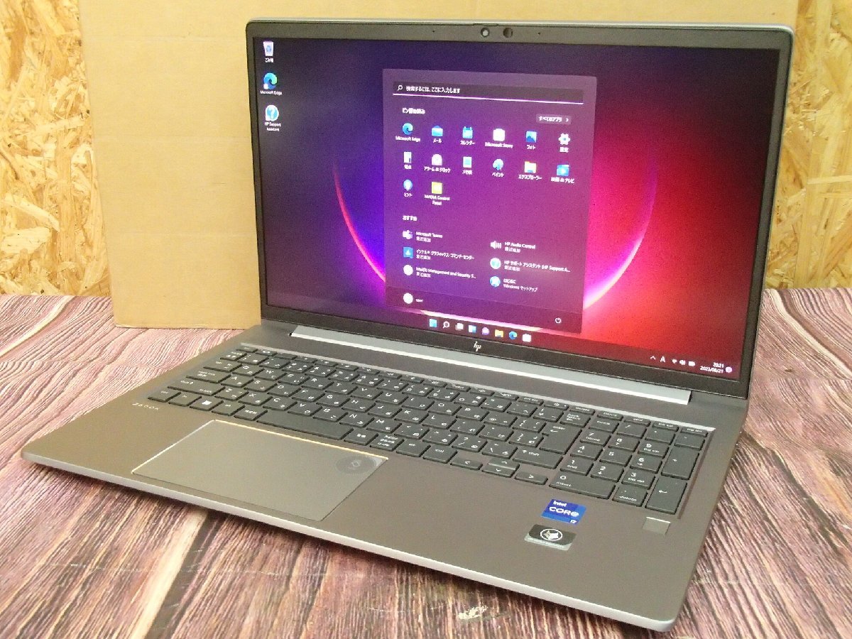 ワークステーションHP ZBook Power 15.6inch G9 展示美品Core i7