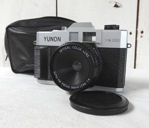 YUNON YN300 50mm 1:6 トイカメラ ケース付 ジャンク