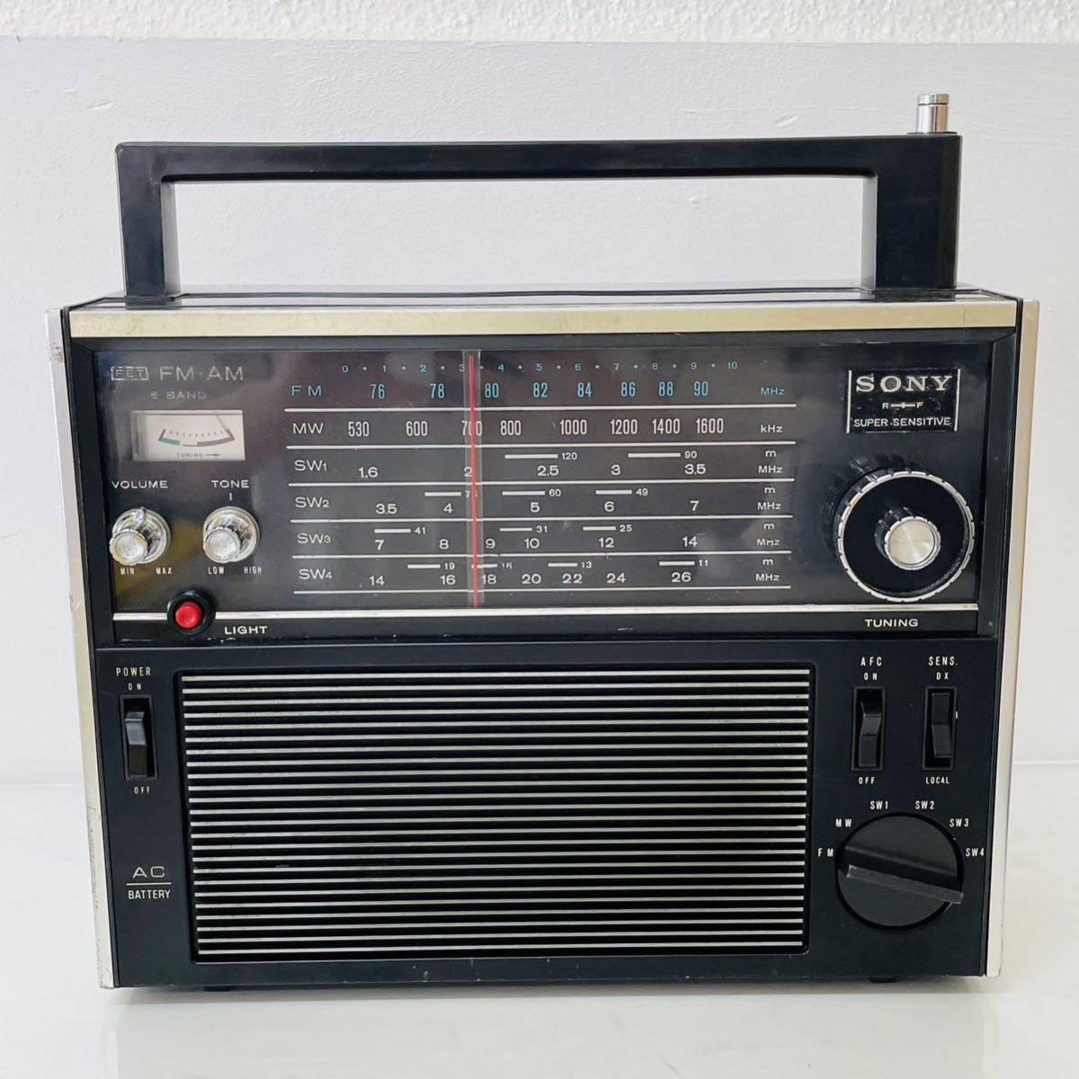 SONY ソニー TFM-2000F 6BAND 昭和レトロ ラジオ | JChereヤフオク代理購入