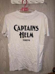 CAPTAINS HELM CH TOKYO TEE Tシャツ ロゴ マスタード S キャプテンズヘルム