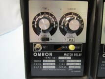 OMRON SE-K2モータ・リレー AC200V *2個_画像7