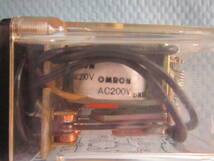 OMRON MK3PN AC200V パワーリレー*4個_画像7