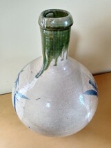 高さ40cm大きい陶器　花瓶 壷　詳細不明_画像4