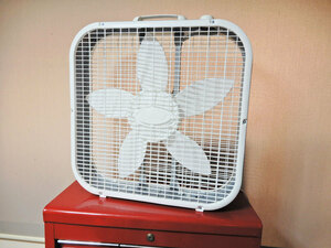 LASKO BOX FAN WH direct import!lasko box fan white circulator electric fan ventilator american 