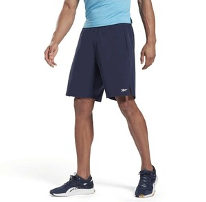 【新品特価!定価5490円が63％OFF!】1 リーボック Reebok ハーフパンツ メンズ ワンポイントショーツ GJ6325 JIQ96/ネイビー/サイズO