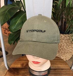 Callaway／TOP GOLF／キャップ／カーキ色／メンズフリーサイズ