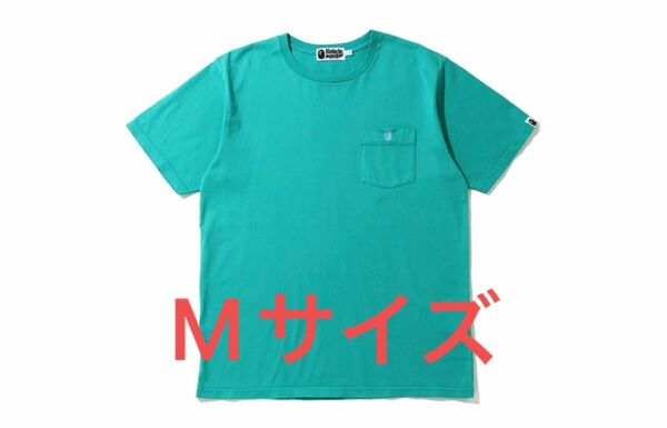 【新品未使用】A・BATHING APE/アベイシングエイプ ONE point Pocket OVERDYE Tee Mサイズ