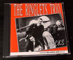 The Ringlets Trio レア 2in1 CD 1990 ドイツ ネオロカ ロカビリー コーラス ドゥーワップ ジャイブ Jive Doo Wop Keytones Boppin B Jets