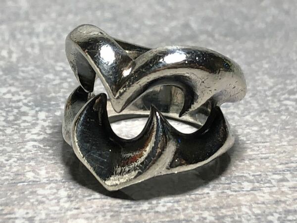 GIGOR ジゴロウ 925 シルバーリング 指輪　サイズ約4号〜5号