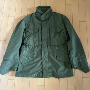 ビンテージM65 4thフィールドジャケット ビスロンジッパー US ARMY エポレット外しSHORT SMALL アーミー 米軍実物 VINTAGE /ライナーセット