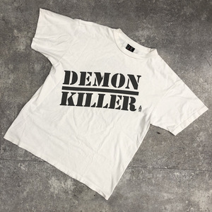 ● SAINT Mxxxxxx セントマイケル S/S T-Shirt Demon Killer デーモン キラー Tシャツ XL WHITE ホワイト 白 SM-S22-0000-005 104