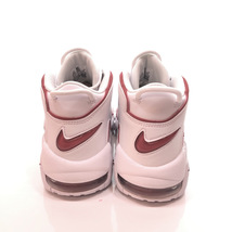 ▲NIKE ナイキ AIR MORE UPTEMPO 96 エア モアアップテンポ WHITE VARSITY RED ホワイト バーシティレッド 赤 白 27.5cm 921948-102 104_画像4