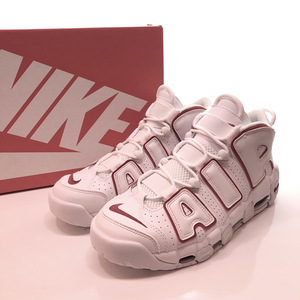 ▲NIKE ナイキ AIR MORE UPTEMPO 96 エア モアアップテンポ WHITE VARSITY RED ホワイト バーシティレッド 赤 白 27.5cm 921948-102 104