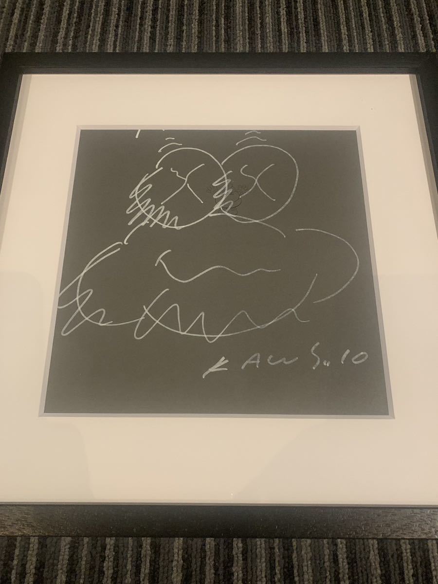 KAWS カウズ 直筆原画 アート作品 supreme シュプリーム | JChere雅虎