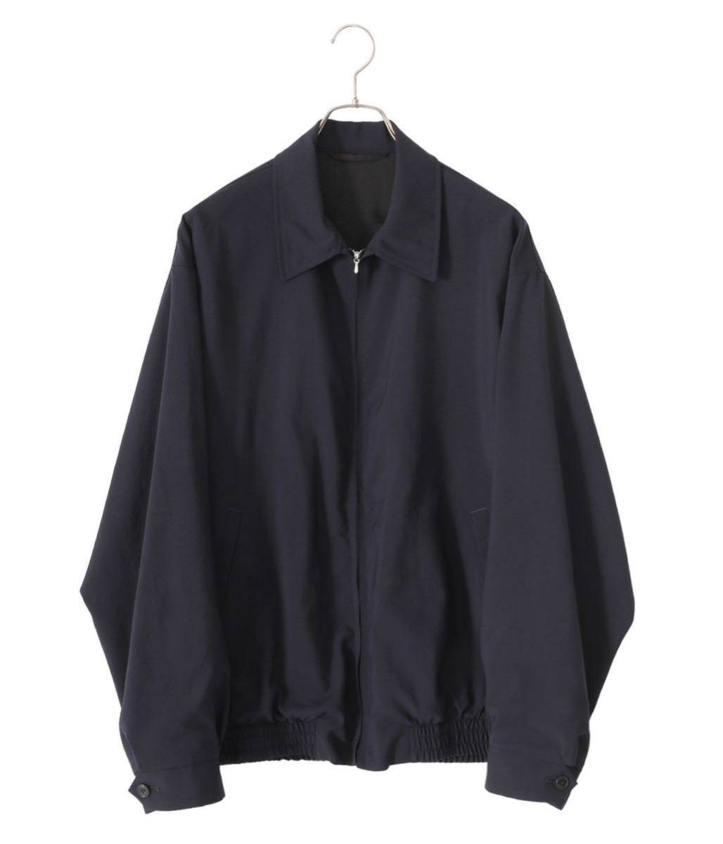 新品未使用 タグ付き COMOLI ウール スイングトップ size3 navy コモリ