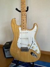 ★FENDER JAPAN製ストラトキャスターST71CJ NAT/Mリッチーブラックモアナチュラルメイプル極美品_画像2