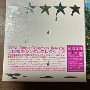 CDとDVD YUKIシングルコレクション　フォトブック付き
