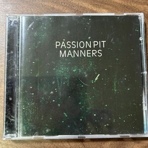 CD PASSION PIT MANNERS