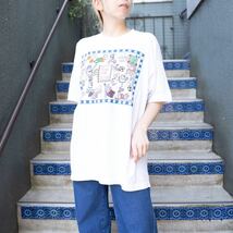 USA VINTAGE FRUIT OF THE LOOM SPORT DESIGN T SHIRT/アメリカ古着スポーツデザインTシャツ_画像3