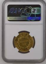 【記念貨幣】1802年（AN XIA）フランス 第一帝政 皇帝 ナポレオン１世 40フラン 金貨 NGC AU58 ゴールドコイン 高鑑定品 12.90g/26ｍｍ O04_画像2