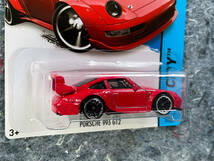 Hot Wheels 2014 Porsche 993 GT2 ホットウィール ポルシェ 赤 レッド_画像3