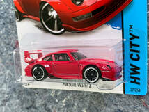 Hot Wheels 2014 Porsche 993 GT2 ホットウィール ポルシェ 赤 レッド_画像2