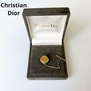 ケース付 Christian Dior ディオール ネクタイピン ゴールド