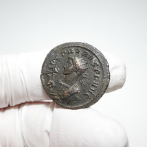 【古代ローマコイン】Probus（プロブス）クリーニング済 ブロンズコイン 銅貨 アントニニアヌス(H2MBbBBrfr)_画像3