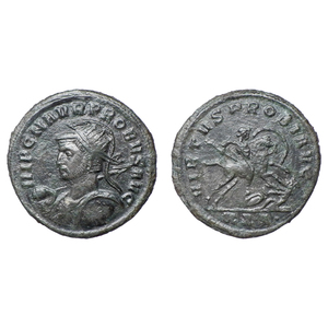 【古代ローマコイン】Probus（プロブス）クリーニング済 ブロンズコイン 銅貨 アントニニアヌス(QnnEKEjgcj)