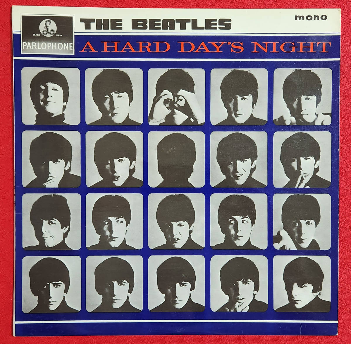 極上品! UK Original 初回PMC 1230 A Hard Day's Night / The Beatles