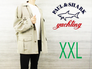 M1810y PAUL&SHARK●ポールアンドシャーク＜変形M65ジャケット＞XXLサイズ●Ricicli17