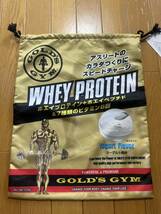 ☆ GOLD'S GYM ☆ 巾着 ☆ ゴールドジム ☆ キンチャク ☆ 45×35cm ☆_画像2