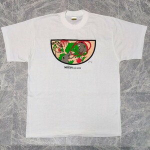 未使用 NESCAFE ネスカフェ ジミー大西 Tシャツ 非売品 当選品 缶コーヒー 90s 1997