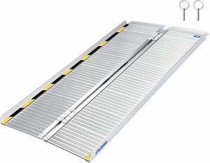  length 152cm* width 72cm withstand load 300kg folding type aluminium slope step difference leveling slope aluminium bridge home use wheelchair 