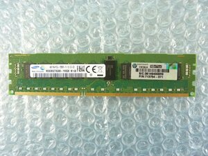 1NPL // 4GB DDR3-1600 PC3L-12800R Registered RDIMM 1Rx4 M393B5270QB0-YK0Q8 713754-071 // HP ML350p ProLiant Gen8 取外 //在庫1