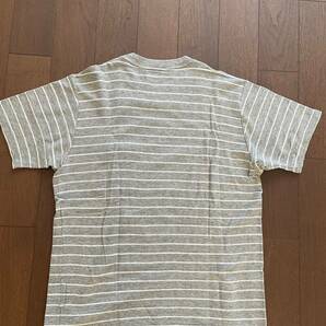 格安 美USED品 WAREHOUSE ウエアハウス 人気 ボーダー ポケットTシャツ サイズ40の画像5