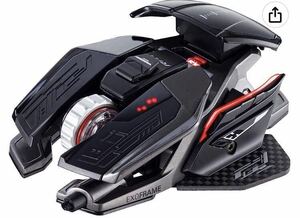 Mad Catz (マッドキャッツ) R.A.T Pro X3 ハイスペック 有線 ゲーミングマウス ブラック MR05DCINBL001-0J の未使用品