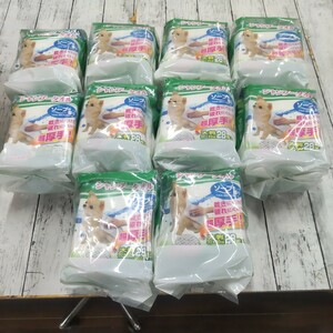 ドギーマン ウエットシャンプータオル 犬用 大判(28枚×3コ入) 10個セット　犬 お手入れ