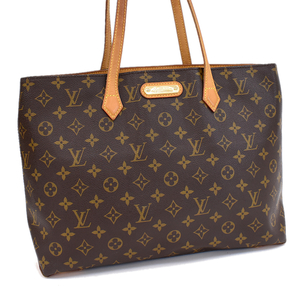 1点限定 ルイヴィトン ウィルシャーMM トート ショルダーバッグ M45644 モノグラム ブラウン LOUIS VUITTON Wilshire MM