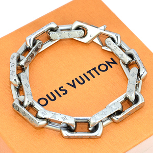 Shop Louis Vuitton 2022 SS Monogram chain bracelet (M00308, M00309