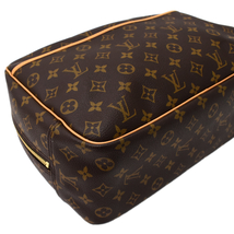 1点限定 ルイヴィトン ドーヴィル ハンドバッグ M47270 モノグラム ブラウン LOUIS VUITTON Deauville_画像6